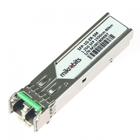 Mikrobits SFP-1G-ZR-SM SFP Transceiver 1.25G SFP 1550nm 80km Singlemode