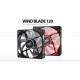 Deepcool Wind Blade 120 Hydro Bearing Fan with Red LED - Black
