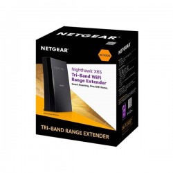 Netgear EX8000-100EUS AC3000 Nighthawk X6S MU-MIMO Tri-Band WiFi Mesh Extender with Smart Roaming