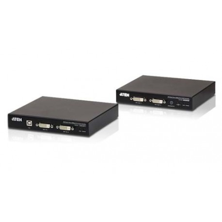 Aten CE624 USB DVI Dual View HDBaseT 2.0 KVM Extender 100 m