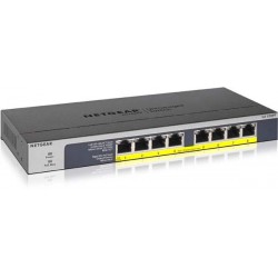 Netgear GS108PP 8-Port Gigabit Ethernet PoE+ Unmanaged Switch