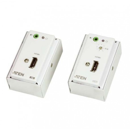 Aten VE807 HDMI Audio Cat 5 Extender with MK Wall Plate 1080p 40m