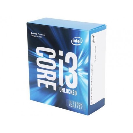 Intel Core i3-7350K Processor 4M Cache 4.20 GHz LGA 1151 
