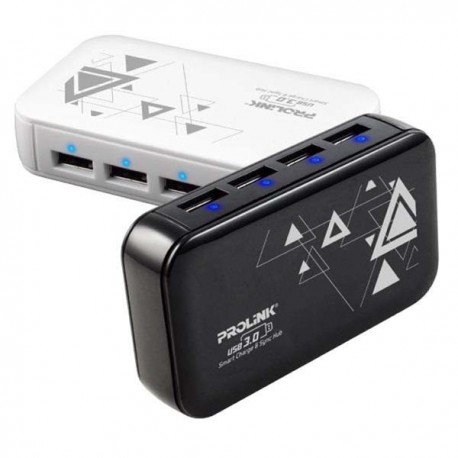 Prolink PUH303 USB 3.0 4-ports Smart Charge & Sync Hub