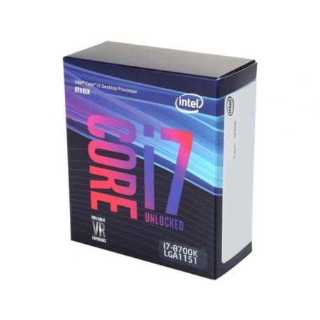 Intel Core i7-8700K Processor 12M Cache 3.70 GHz LGA1150