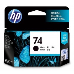 HP 74 Black Original Ink Cartridge (CB335WA)