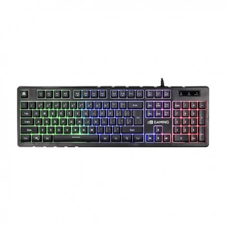 Digital Alliance Gaming Keyboard Black Ruby Rainbow