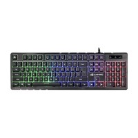Digital Alliance Gaming Keyboard Black Ruby Rainbow