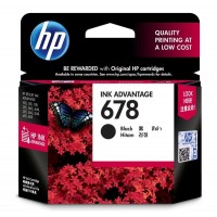 HP 678 Black Original Ink Advantage Cartridge (CZ107AA)
