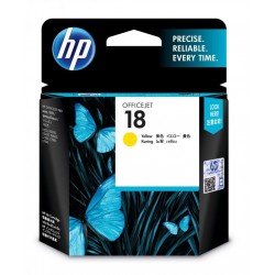 HP 18 Yellow Original Ink Cartridge (C4939A)