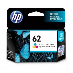 HP 62 Tri-color Original Ink Cartridge (C2P06AA)