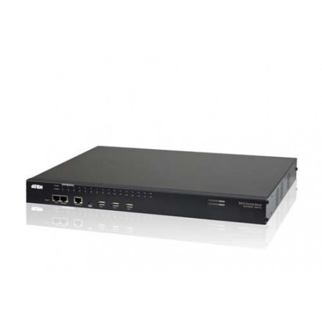 Aten SN0132 32-Port Serial Console Server with Dual Power LAN