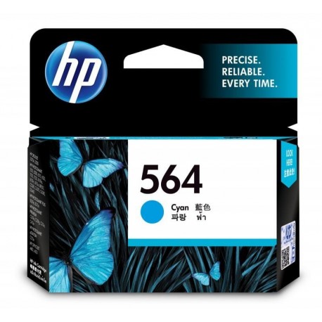 HP 564 Cyan Original Ink Cartridge (CB318WA)