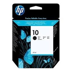 HP 10 Black Original Ink Cartridge (C4844A)