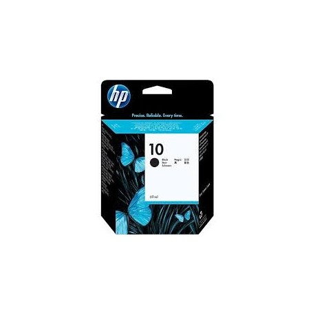 HP 10 Black Original Ink Cartridge (C4844A)