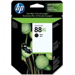 HP 88XL High Yield Black Original Ink Cartridge (C9396A)