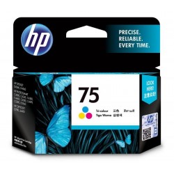 HP 75 Tri-color Original Ink Cartridge (CB337WA)
