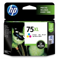 HP 75XL High Yield Tri-color Original Ink Cartridge (CB338WA)