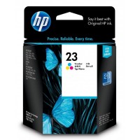 HP 23 Tri-color Original Ink Cartridge (C1823D)