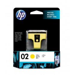 HP 02 Yellow Original Ink Cartridge (C8773WA)