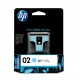 HP 02 Light Cyan Original Ink Cartridge (C8774WA)