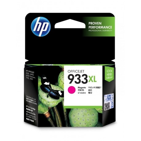 HP 933XL High Yield Magenta Original Ink Cartridge (CN055AA)