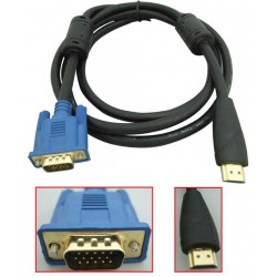 Kabel HDMI to VGA 1.5 Meter