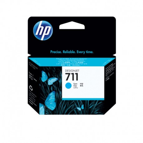 HP 711 29-ml Cyan DesignJet Ink Cartridge (CZ130A)