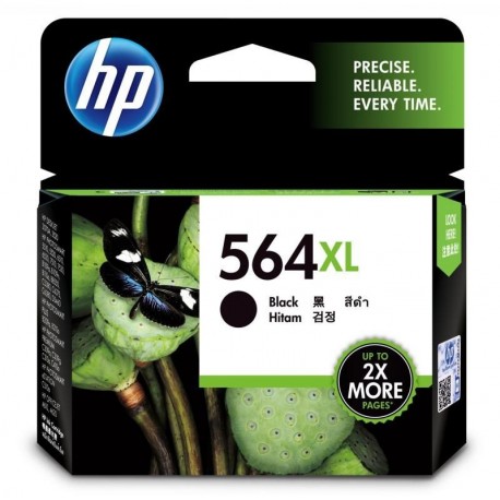 HP 564XL High Yield Black Original Ink Cartridge (CN684WA)