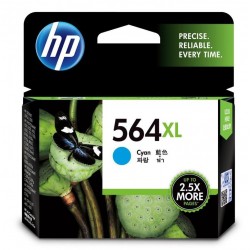 HP 564XL High Yield Cyan Original Ink Cartridge (CB323WA)