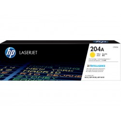 HP 204A Yellow Original LaserJet Toner Cartridge (CF512A)