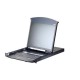 Aten KL1108VN 19 inch LCD KVM over IP Switch 1 local or 1 remote user access