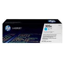 HP 305A Cyan Original LaserJet Toner Cartridge (CE411A)