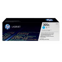 HP 305A Cyan Original LaserJet Toner Cartridge (CE411A)