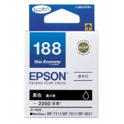 Epson C13T188190 Cartridge Black For WF7111/7611 2200 Pages