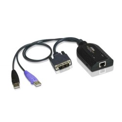 Aten KA7166 USB DVI Virtual Media KVM Adapter with Smart Card Support