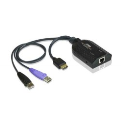 Aten KA7168 USB HDMI Virtual Media KVM Adapter with Smart Card Support