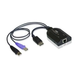 Aten KA7169 USB DisplayPort Virtual Media KVM Adapter with Smart Card Support