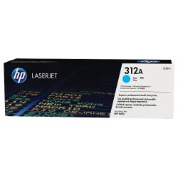 HP 312A Cyan Original LaserJet Toner Cartridge (CF381A)