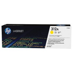 HP 312A Yellow Original LaserJet Toner Cartridge (CF382A)