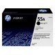 HP 55A Black Original LaserJet Toner Cartridge (CE255A)