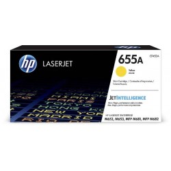 HP 655A Yellow Original LaserJet Toner Cartridge (CF452A)