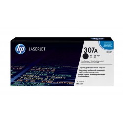 HP 307A Black Original LaserJet Toner Cartridge (CE740A)