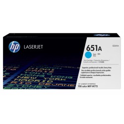 HP 651A Cyan Original LaserJet Toner Cartridge (CE341A)