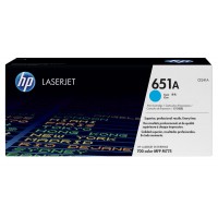 HP 651A Cyan Original LaserJet Toner Cartridge (CE341A)