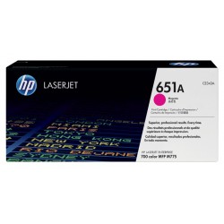 HP 651A Magenta Original LaserJet Toner Cartridge (CE343A)