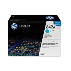 HP 642A Cyan Original LaserJet Toner Cartridge (CB401A)