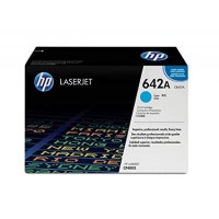 HP 642A Cyan Original LaserJet Toner Cartridge (CB401A)