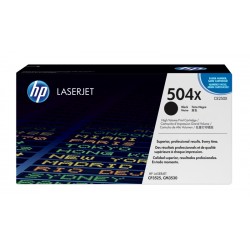 HP 504X High Yield Black Original LaserJet Toner Cartridge (CE250X)