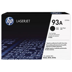 HP 93A Black Original LaserJet Toner Cartridge (CZ192A)